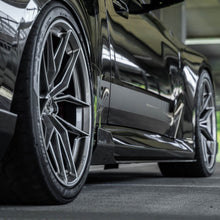 Load image into Gallery viewer, BMW M2 G87 TR87 Carbon Fibre Side Skirts by TRE (2023+) - 2x2 Twill Pre-Preg Side Skirt/Rocker Extensions, CAD-Engineered Aero, 3M Tape & Screws