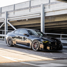 Load image into Gallery viewer, BMW M2 G87 TR87 Carbon Fibre Side Skirts by TRE (2023+) - 2x2 Twill Pre-Preg Side Skirt/Rocker Extensions, CAD-Engineered Aero, 3M Tape & Screws