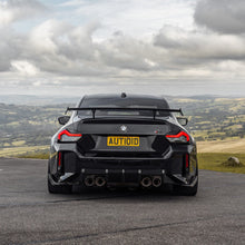 Load image into Gallery viewer, TRE TR87 Winged Carbon Fibre Aero Kit for BMW M2 G87 (2023+) – Front Splitter, Side Skirts, Rear Diffuser/Spoiler & Adjustable Rear Wing – Pre-Preg 2x2 Twill, OEM Fitment