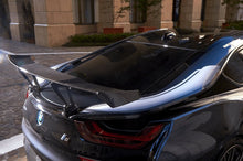 Load image into Gallery viewer, BMW i8 (I12) Carbon Fibre Rear Wing Spoiler by 3D Design – Pre-Preg 2x2 Twill, Performance Aero Upgrade