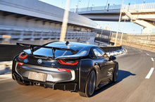 Load image into Gallery viewer, BMW i8 (I12) Carbon Fibre Rear Wing Spoiler by 3D Design – Pre-Preg 2x2 Twill, Performance Aero Upgrade