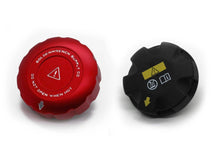 Load image into Gallery viewer, BMW M Billet Aluminium Coolant Expansion Tank Cap Cover - Goldenwrench BLACKLINE - Fits N55 S55 S63 S65 (M2 M3 M4 M5, M235i) - Anthracite Anodised