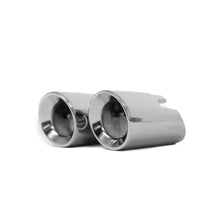 Load image into Gallery viewer, BMW M135i M140i M235i M240i 335i Exhaust Tips – F20 F21 F22 F23 F30 (N55/B58) Larger Slash Cut Direct Replacement Pair for OEM Back Box (2013–2019)