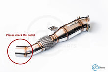 Load image into Gallery viewer, DCE Parts B58 Downpipe for BMW M140i M240i 340i 440i 540i (Non-OPF/GPF) - Slip-On Clamp | Decat or 200 Cell Sports Cat - F & Early G Series