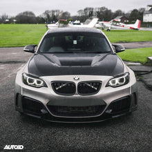 Load image into Gallery viewer, TRE Pre-Preg Dry Carbon Fibre Front Bonnet / Hood, 2x2 Twill Lightweight, OEM-Style, for BMW M2 F87 (2015-2021), 2 Series F22/F23 (2014-2020), 1 Series F20/F21 (2011-2019)