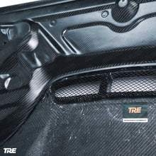 Load image into Gallery viewer, TRE Pre-Preg Dry Carbon Fibre Front Bonnet / Hood, 2x2 Twill Lightweight, OEM-Style, for BMW M2 F87 (2015-2021), 2 Series F22/F23 (2014-2020), 1 Series F20/F21 (2011-2019)