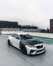 Load image into Gallery viewer, TRE Pre-Preg Dry Carbon Fibre Front Bonnet / Hood, 2x2 Twill Lightweight, OEM-Style, for BMW M2 F87 (2015-2021), 2 Series F22/F23 (2014-2020), 1 Series F20/F21 (2011-2019)