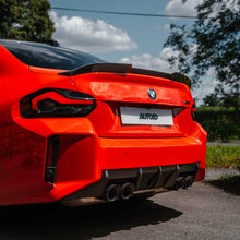 Load image into Gallery viewer, TRE ID-01 Pre-Preg Carbon Fibre Rear Boot Lip Spoiler for BMW M2 G87 (2023+) & 2 Series G42 / M240i (2021+) – OEM Fit 2x2 Weave