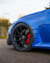 Load image into Gallery viewer, BMW M2 G87 Carbon Fibre Front Fender Side Trim Spats - Pre-Preg 2x2 Twill (Pair) by TRE | 2023+