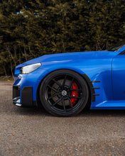 Load image into Gallery viewer, BMW M2 G87 Carbon Fibre Front Fender Side Trim Spats - Pre-Preg 2x2 Twill (Pair) by TRE | 2023+