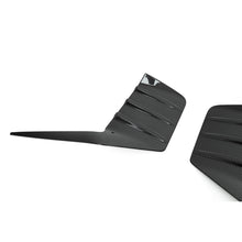 Load image into Gallery viewer, BMW M2 G87 Carbon Fibre Rear Bumper Attachments by TRE (2023+) - Pre-Preg 2x2 Twill Spats/Extensions, Fins, Winglets, Canards - OEM Fit