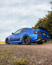 Load image into Gallery viewer, BMW M2 G87 (2023+) Rear Fender Spats / Rear Side Arch Trim – Pre-Preg 2x2 Twill Carbon Fibre/Carbon Fiber by TRE (Pair)