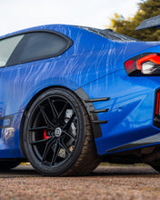 Load image into Gallery viewer, BMW M2 G87 (2023+) Rear Fender Spats / Rear Side Arch Trim – Pre-Preg 2x2 Twill Carbon Fibre/Carbon Fiber by TRE (Pair)