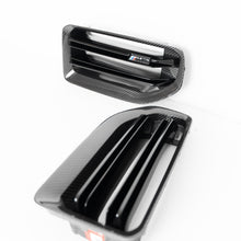 Load image into Gallery viewer, BMW M2 G87 (2023+) TRE TR87 Pre-Preg Carbon Fibre Kidney Grilles – 2x2 Twill, Gloss Black Slats, OEM Fit Front Grille Upgrade
