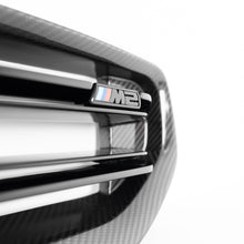 Load image into Gallery viewer, BMW M2 G87 (2023+) TRE TR87 Pre-Preg Carbon Fibre Kidney Grilles – 2x2 Twill, Gloss Black Slats, OEM Fit Front Grille Upgrade