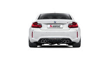 Load image into Gallery viewer, Akrapovic Carbon Fibre Rear Diffuser for BMW M2 & M2 Competition (F87, 2015-2021) - Genuine Pre-Preg 2x2 Twill, Lightweight OEM+ Rear Valance