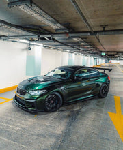Load image into Gallery viewer, BMW M2 & M2 Competition F87 Carbon Fibre Side Skirts (2015-2021) | 2x2 Twill Weave CFRP Side Skirt Extensions, OEM-Plus Fit