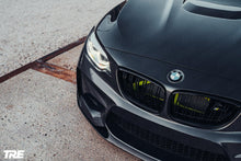 Load image into Gallery viewer, BMW M2 OG F87 (2015-2018) Pre-Preg Carbon Fibre Front Splitter/Lip Spoiler by TRE | 2x2 Twill, OEM-Style Fitment