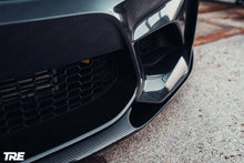 Load image into Gallery viewer, BMW M2 OG F87 (2015-2018) Pre-Preg Carbon Fibre Front Splitter/Lip Spoiler by TRE | 2x2 Twill, OEM-Style Fitment
