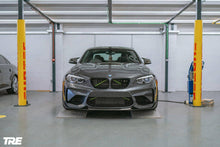 Load image into Gallery viewer, BMW M2 OG F87 (2015-2018) Pre-Preg Carbon Fibre Front Splitter/Lip Spoiler by TRE | 2x2 Twill, OEM-Style Fitment