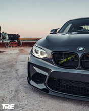 Load image into Gallery viewer, BMW M2 OG F87 (2015-2018) Pre-Preg Carbon Fibre Front Splitter/Lip Spoiler by TRE | 2x2 Twill, OEM-Style Fitment
