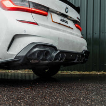 Load image into Gallery viewer, Exhaust Tips for BMW M240i G42, M340i G20 & M440i G22/G26 (2021+) - TRE Cerakote Black Quad 3.6" (91mm) OEM Replacement