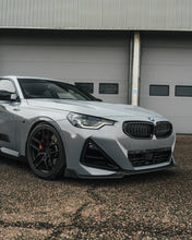 Load image into Gallery viewer, BMW M240i Genuine Shadowline Gloss Black Front Bumper Lower Grille Insert OEM (F22 F23 2015-2019, G42 2021+) Left/Right