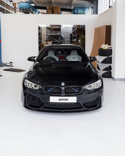 Load image into Gallery viewer, BMW M3 F80 & M4 F82 F83 Pre-Preg Carbon Fibre Front Splitter/Lip by TRE (2014-2020) - 2x2 Twill Weave