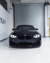 Load image into Gallery viewer, BMW M3 F80 (2014-2018) & M4 F82/F83 (2014-2019) GT V2 Pre-Preg Carbon Fibre Front Splitter / Front Lip by TRE – OEM Fit 2x2 Twill F8X