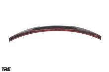 Load image into Gallery viewer, BMW M3 G80 (2021+) & 3 Series G20 (2018+) Pre-Preg Carbon Fibre Competition Rear Spoiler Boot Lip by TRE – 2x2 Twill, OEM-Style, 3M Tape Fitment