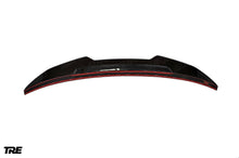 Load image into Gallery viewer, BMW M3 G80 (2020+) & BMW 3 Series G20 Saloon (2018+) Pre-Preg Carbon Fibre Ducktail Rear Boot Lip Spoiler, 2x2 Twill, OEM+ Fit, 3M Tape Install by TRE