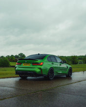 Load image into Gallery viewer, BMW M3 G80 (2020+) & BMW 3 Series G20 Saloon (2018+) Pre-Preg Carbon Fibre Ducktail Rear Boot Lip Spoiler, 2x2 Twill, OEM+ Fit, 3M Tape Install by TRE