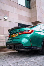 Load image into Gallery viewer, BMW M3 G80 (2020+) & BMW 3 Series G20 Saloon (2018+) Pre-Preg Carbon Fibre Ducktail Rear Boot Lip Spoiler, 2x2 Twill, OEM+ Fit, 3M Tape Install by TRE