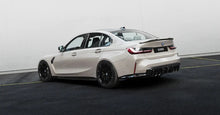 Load image into Gallery viewer, BMW M3 G80 G81 EVO-S Gloss Black Diffuser Extensions by ZAERO (2021+)