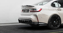Load image into Gallery viewer, BMW M3 G80 G81 & M4 G82 G83 EVO-S Gloss Black Rear Diffuser by ZAERO (2021+)