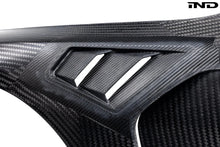 Load image into Gallery viewer, Alpha-N Pre-Preg Dry Carbon Fibre Vented Front Fender Wings for BMW M3 G80/G81 & M4 G82/G83 (G8X, 2020+)