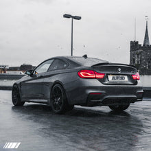 Load image into Gallery viewer, BMW M4 Coupe F82 CS Style Pre-Preg Carbon Fibre Rear Spoiler Boot/Trunk Lip by TRE (2014-2020) 2x2 Twill Weave