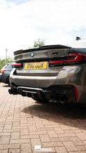 Load image into Gallery viewer, BMW M5 F90 Carbon Fibre Rear Diffuser - Performance 2x2 Twill CFRP, OEM Fit Direct Replacement, Rear Bumper Valance, 2017-2023 (Including LCI)