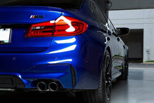 Load image into Gallery viewer, Acexxon Honeycomb Mesh Rear Bumper Reflector Delete Inserts for BMW M5 F90/F90 LCI & M5 Competition (2017-2023) - Matte or Gloss Black