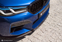 Load image into Gallery viewer, Sterckenn BMW M5 F90 LCI Carbon Fibre Front Lip Splitter 2020-2023 - OEM Fit, 3-Piece Pre-Preg 2x2 Twill, Fits M5 & M5 Competition