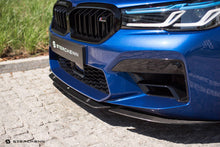 Load image into Gallery viewer, Sterckenn BMW M5 F90 LCI Carbon Fibre Front Lip Splitter 2020-2023 - OEM Fit, 3-Piece Pre-Preg 2x2 Twill, Fits M5 & M5 Competition