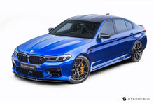 Load image into Gallery viewer, Sterckenn BMW M5 F90 LCI Carbon Fibre Front Lip Splitter 2020-2023 - OEM Fit, 3-Piece Pre-Preg 2x2 Twill, Fits M5 & M5 Competition
