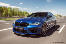 Load image into Gallery viewer, Sterckenn BMW M5 F90 LCI Carbon Fibre Front Lip Splitter 2020-2023 - OEM Fit, 3-Piece Pre-Preg 2x2 Twill, Fits M5 & M5 Competition