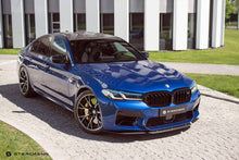 Load image into Gallery viewer, Sterckenn BMW M5 F90 LCI Carbon Fibre Front Lip Splitter 2020-2023 - OEM Fit, 3-Piece Pre-Preg 2x2 Twill, Fits M5 & M5 Competition