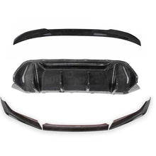 Load image into Gallery viewer, BMW M5 F90 LCI Full Carbon Fibre Performance Body Kit 2020-2023 - Front Lip Splitter, Rear Diffuser & CS Style Rear Spoiler