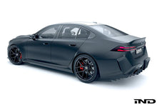 Load image into Gallery viewer, BMW M5 G90 2024+ Alpha-N Performance Carbon Fibre CSL Ducktail Rear Boot/Trunk Lip Spoiler - Pre-Preg 2x2 Twill - Also Fits BMW 5 Series G60