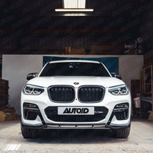 Load image into Gallery viewer, BMW X3 G01 & X4 G02 M Sport Pre-LCI Carbon Fibre Competition Front Splitter / Front Lip Spoiler 2017–2021