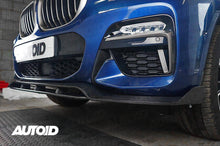 Load image into Gallery viewer, BMW X3 G01 & X4 G02 M Sport Pre-LCI Carbon Fibre Competition Front Splitter / Front Lip Spoiler 2017–2021