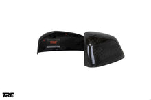 Load image into Gallery viewer, BMW X3 G01, X4 G02, X5 G05, X6 G06 & X7 G07 Pre-Preg Carbon Fibre Wing Mirror Covers/Caps - 2x2 Twill, OEM Fit - TRE (2018+)