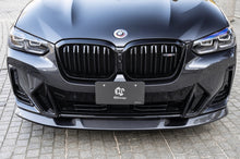 Load image into Gallery viewer, Genuine 3D Design Carbon Fibre Front Splitter Lip for BMW X3 G01 LCI M Sport 2021-2024